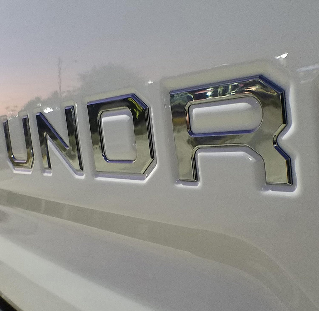 Matte Black Tailgate Insert Letters K2368