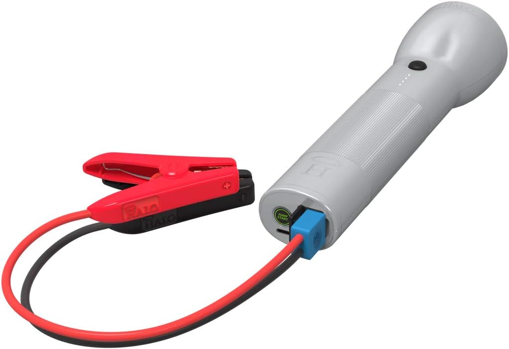 Rechargeable Lithium LED Flashlight with Car Jump Starter and Phone Charger Q551