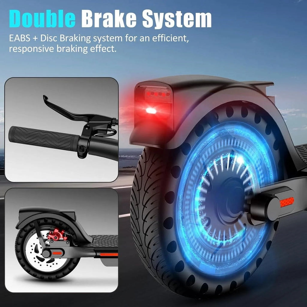 300W Folding Electric Scooter with 8.5" Solid Tires B354