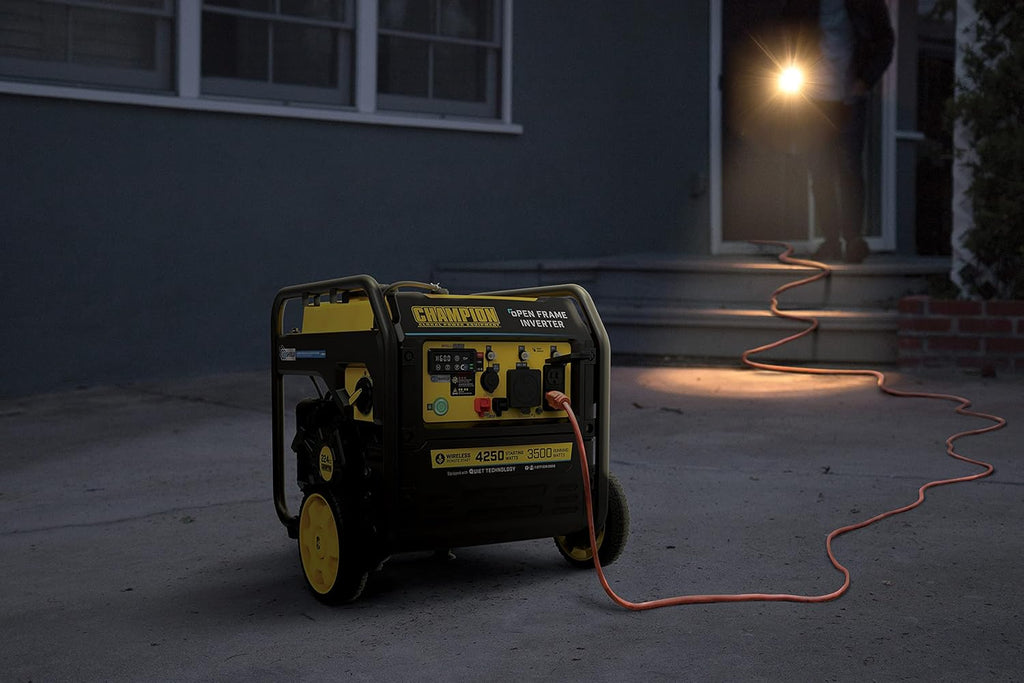 4250-Watt Wireless Remote Start Open Frame Inverter Generator W358