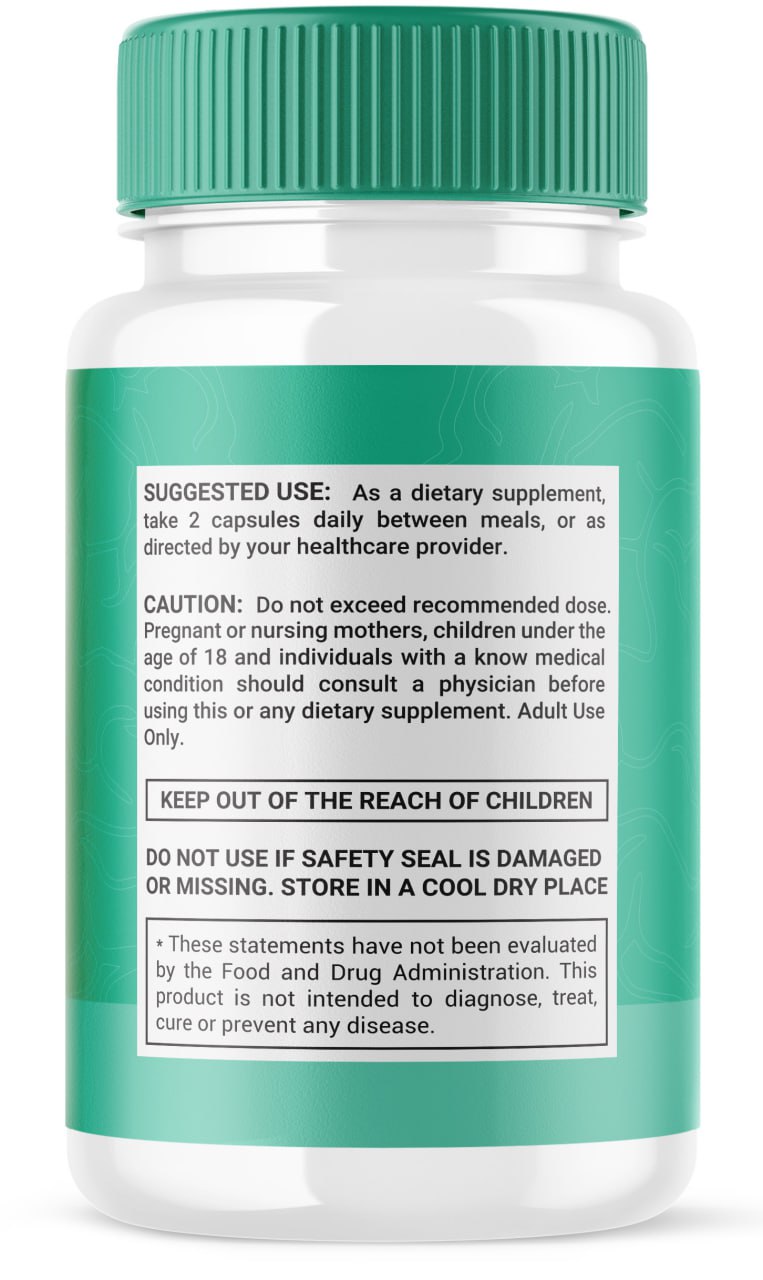 (5 Pack) Organic Brain Supplement (300 Capsules) F196