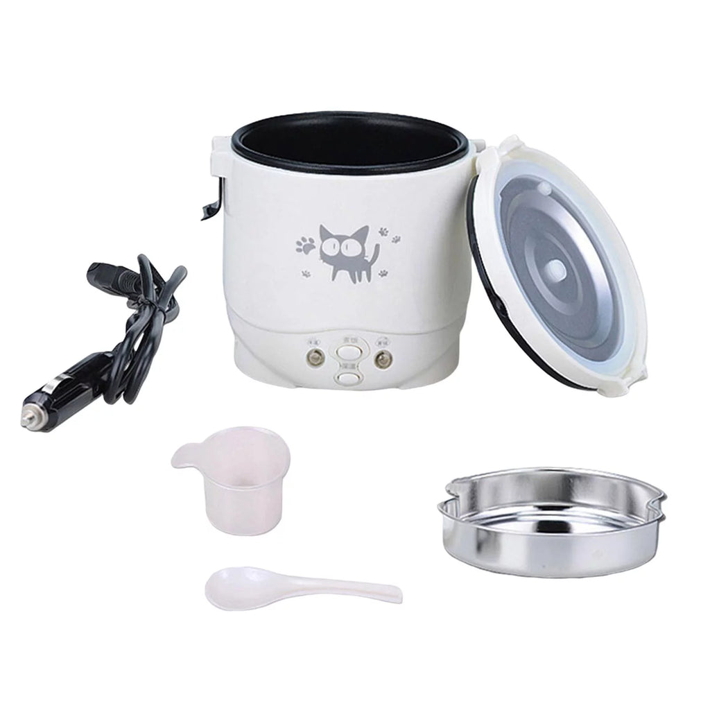 1L Electric Rice Cooker Multifunction Soup Pot Q60146