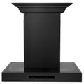 30 in. Convertible Vent Wall Mount Range Hood Black Stainless Steel B458
