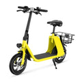 450W 36V Foldable Electric Scooter with Seat, 15.5MPH, 20 Miles Range, 265LB Max Load Z490980