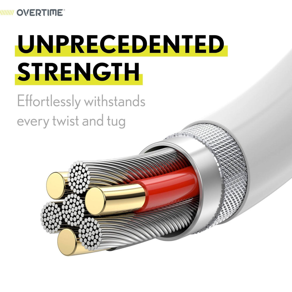 Lightning to USB-C Cable 4 Pack 6ft, 10ft P5069
