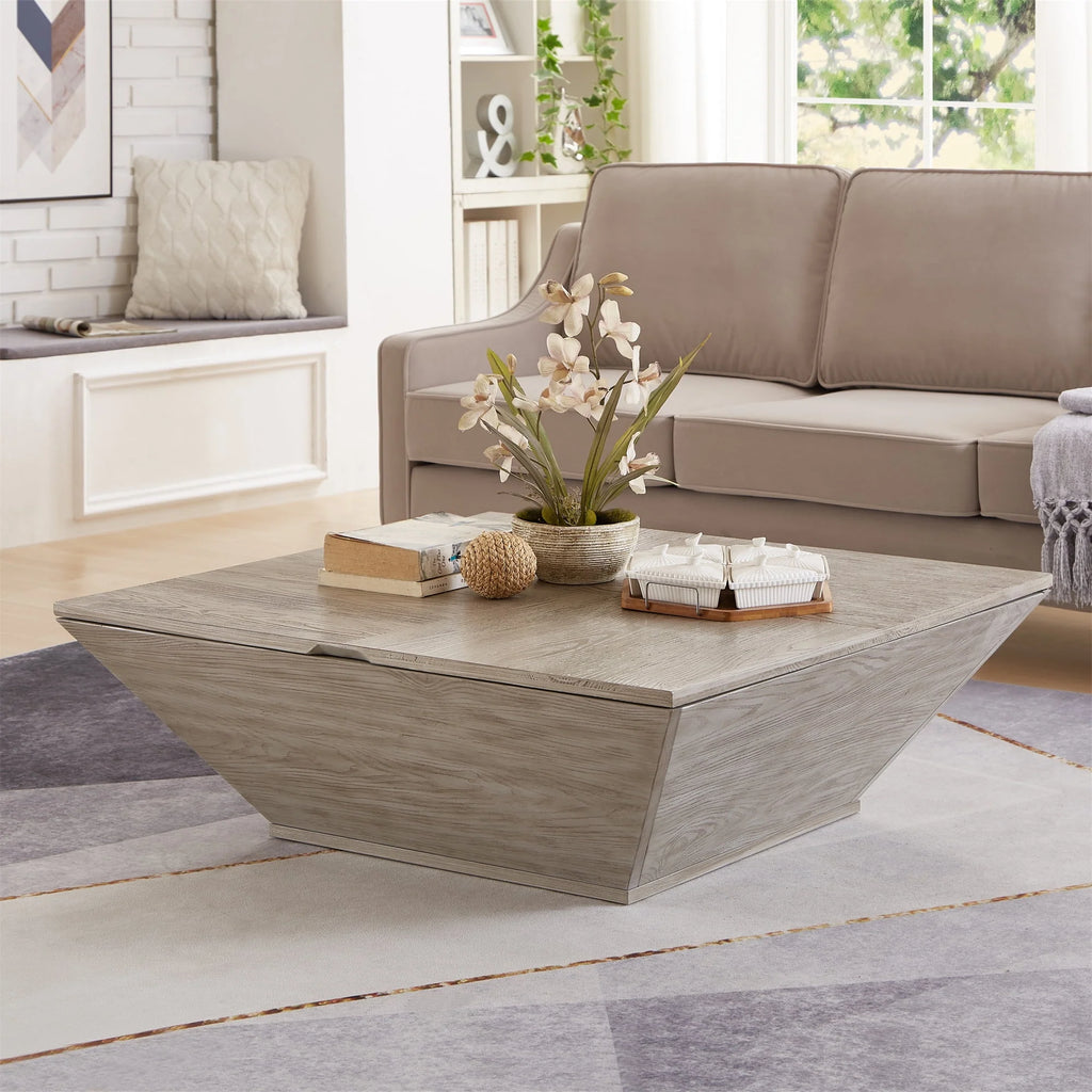 Farmhouse Coffee Table with Storage, Brown M997784
