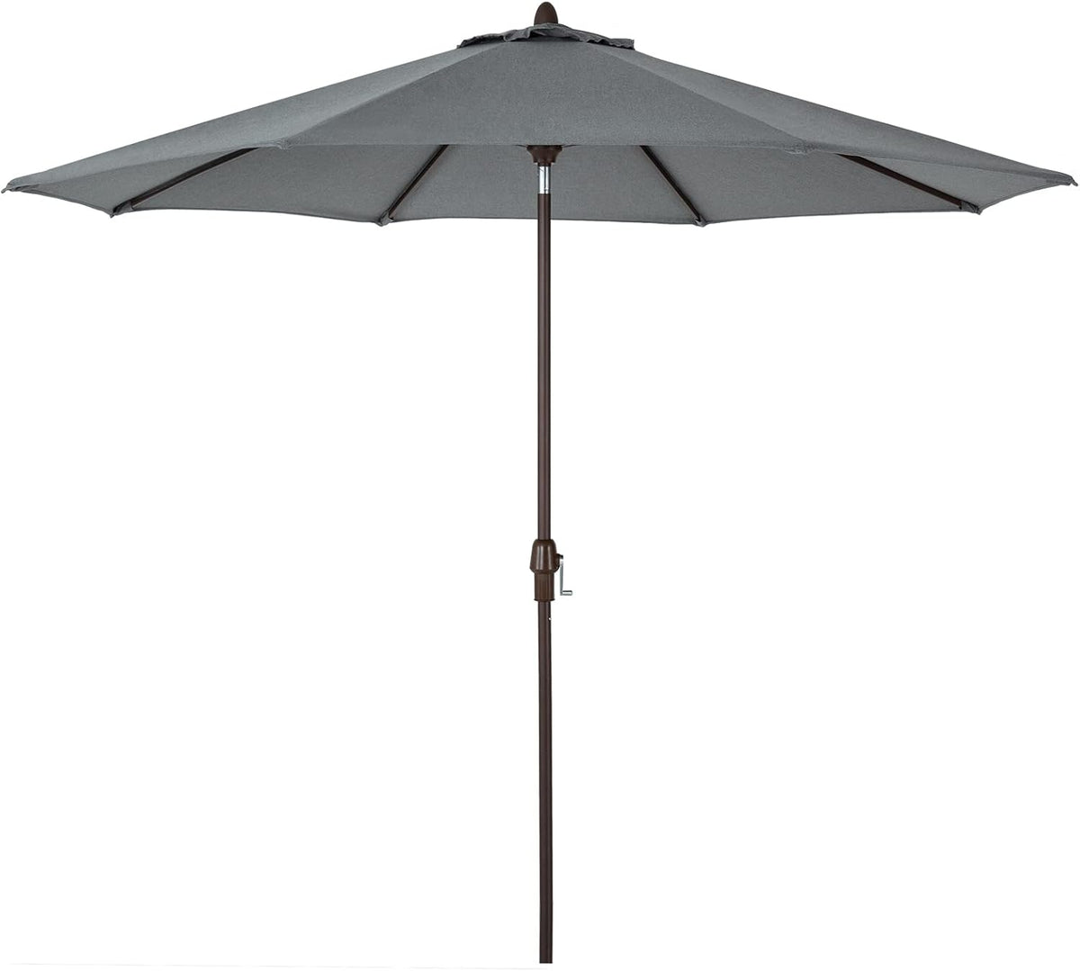 10' Outdoor Market Patio Table Umbrella with Auto Tilt and 360° Swivel, Sunbrella Canopy, Cherry F23009