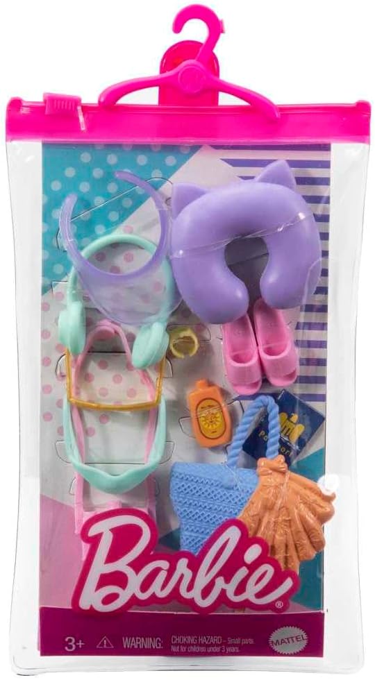11 Piece Barbie Accessories Travel Pack L72768