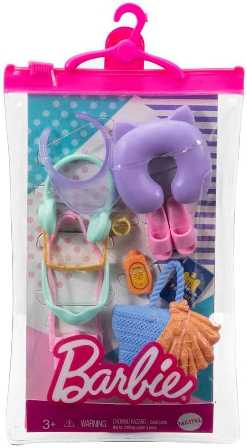 11 Piece Barbie Accessories Travel Pack L72768