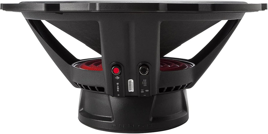 1 P1S2-15 Punch P1 15" 2-Ohm Subwoofers and 1 P1G-15 Stamped Grille Insert K6639