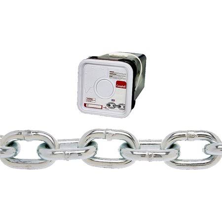 3/8 inch by 45 Foot Zinc Plated Steel Proof Coil Chain H47148
