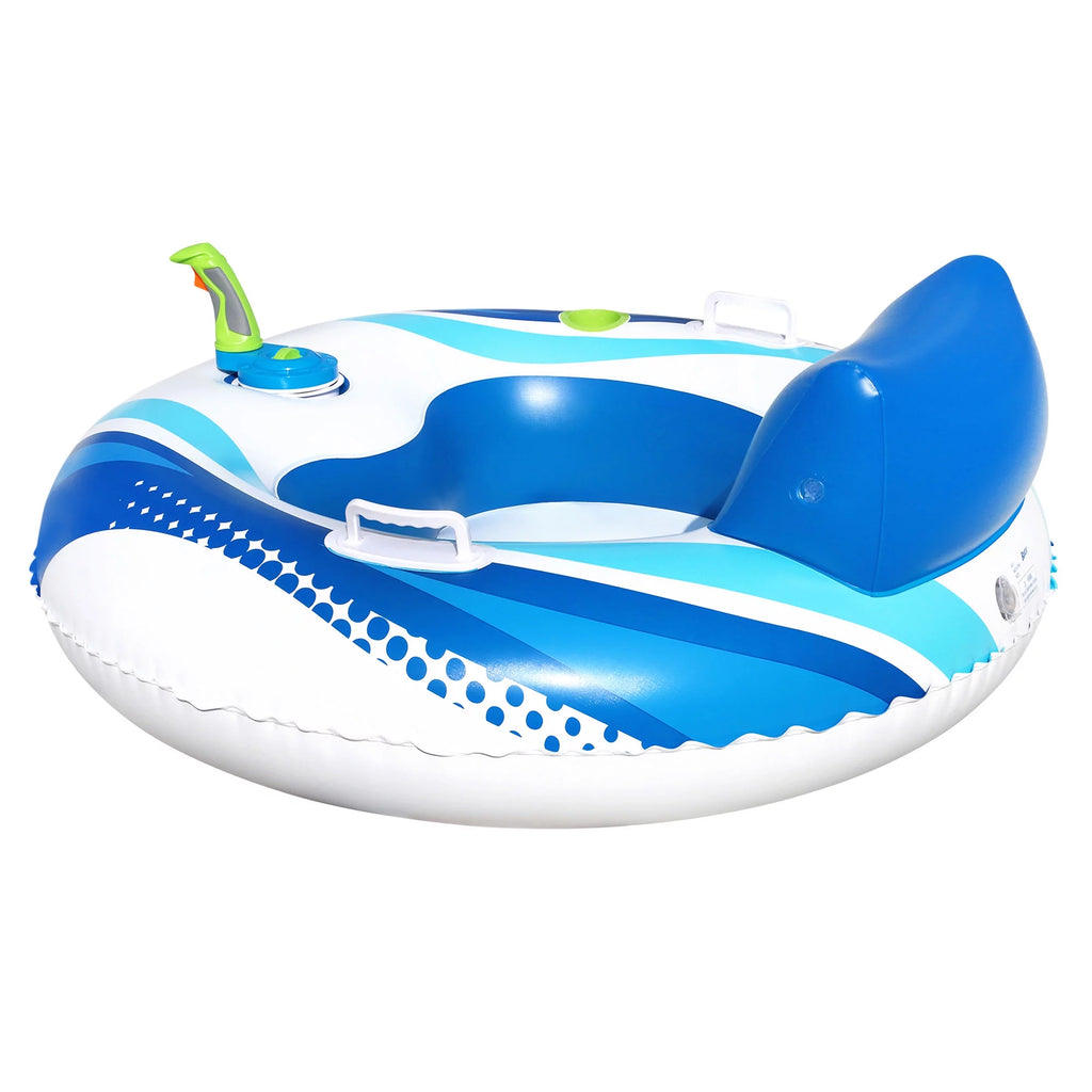 Motorized Battery Powered Inflatable Pool Water Float D6622