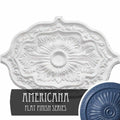 Hand-Painted Ceiling Medallion Y513793