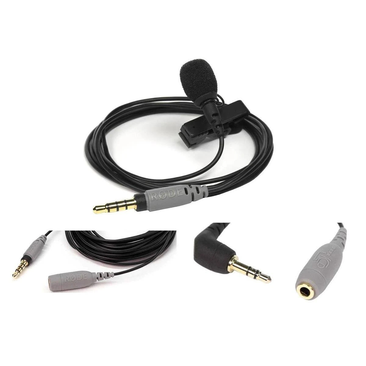 Lavalier Microphone with TRRS Extension Cable X593
