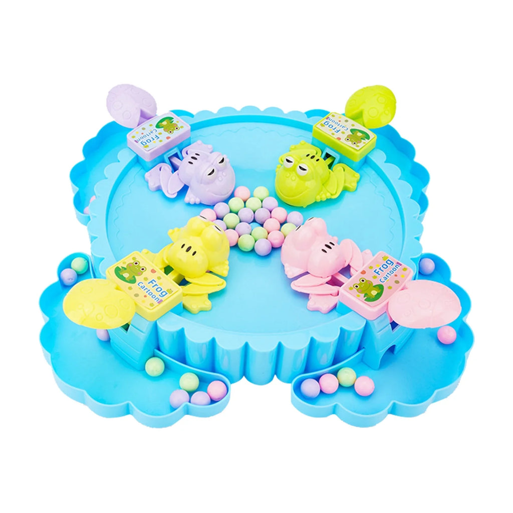 Hungry Frogs Eating Beans Children Board Strategy Games Toy N859347