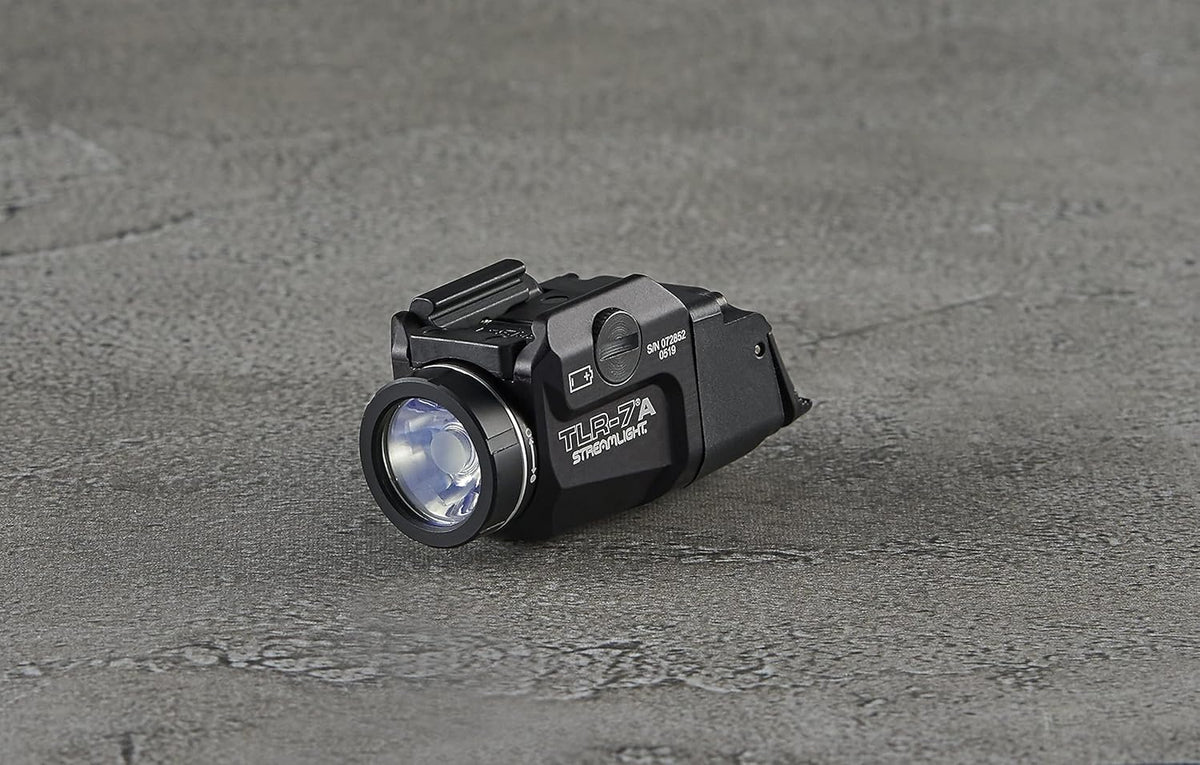 Black Rail-Mounted Tactical Light J2551