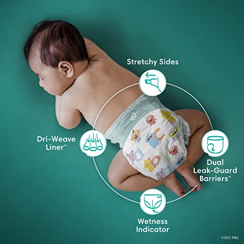 Baby Dry Diapers Size 1 120 Count Disposable Diapers K24912
