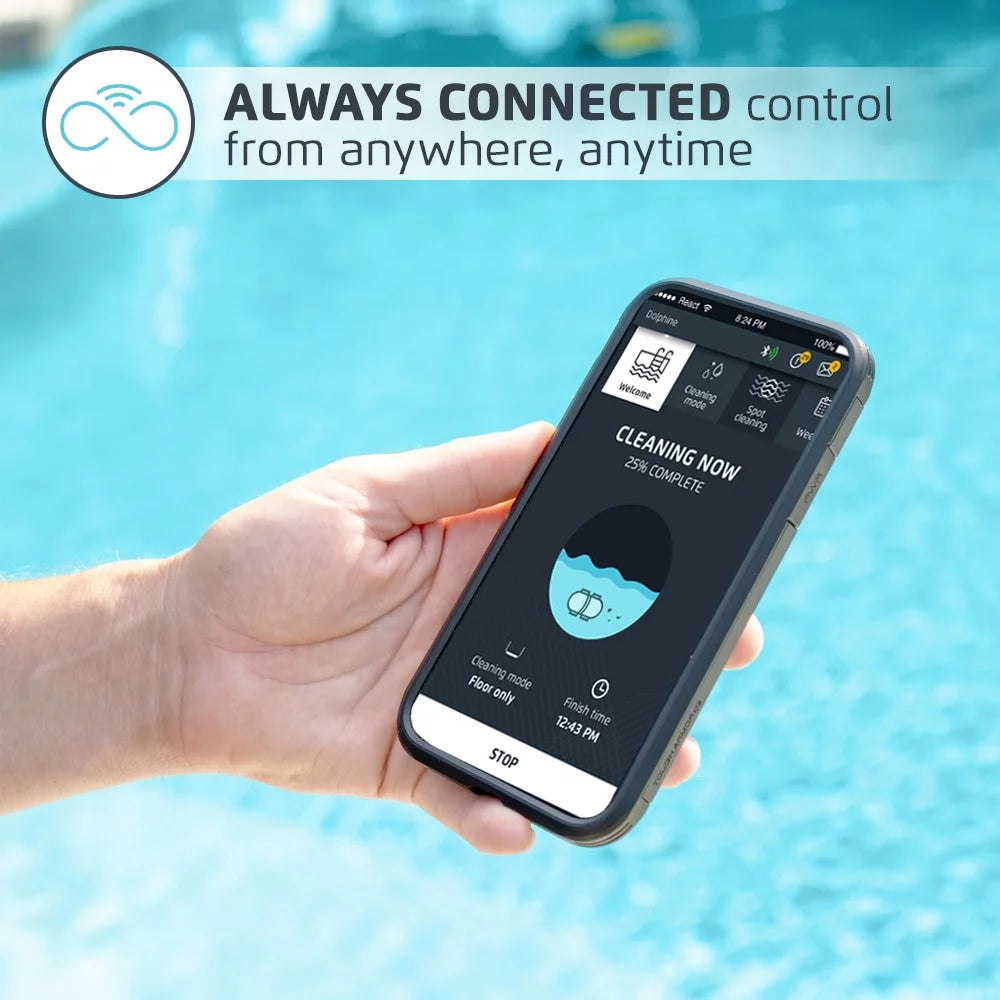 Robotic Pool Cleaner with Wi-Fi and Top Load Filter V94696