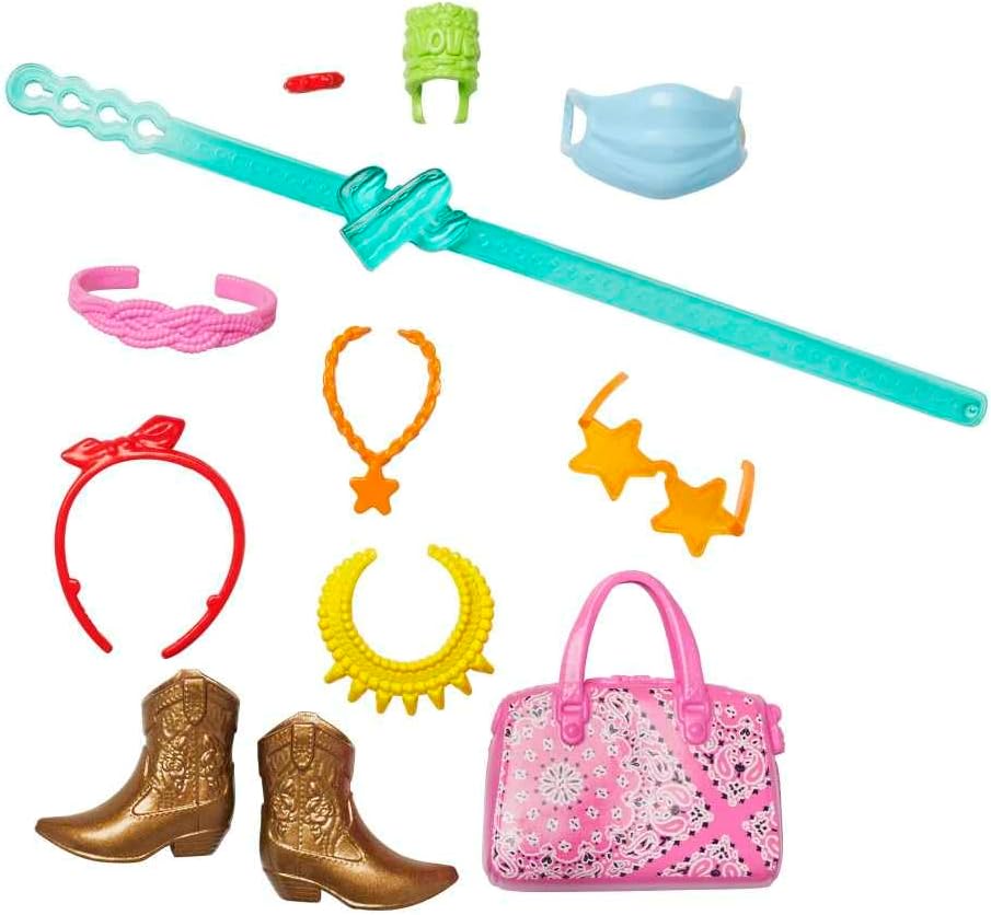 11 Piece Barbie Accessories Travel Pack L72768