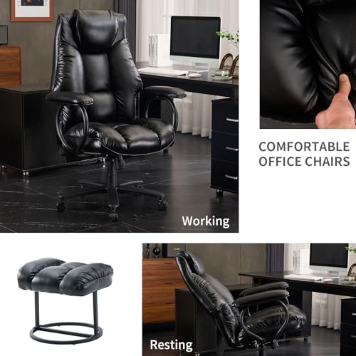 Dark Brown High Back Ergonomic PU Leather Office Chair Z2908