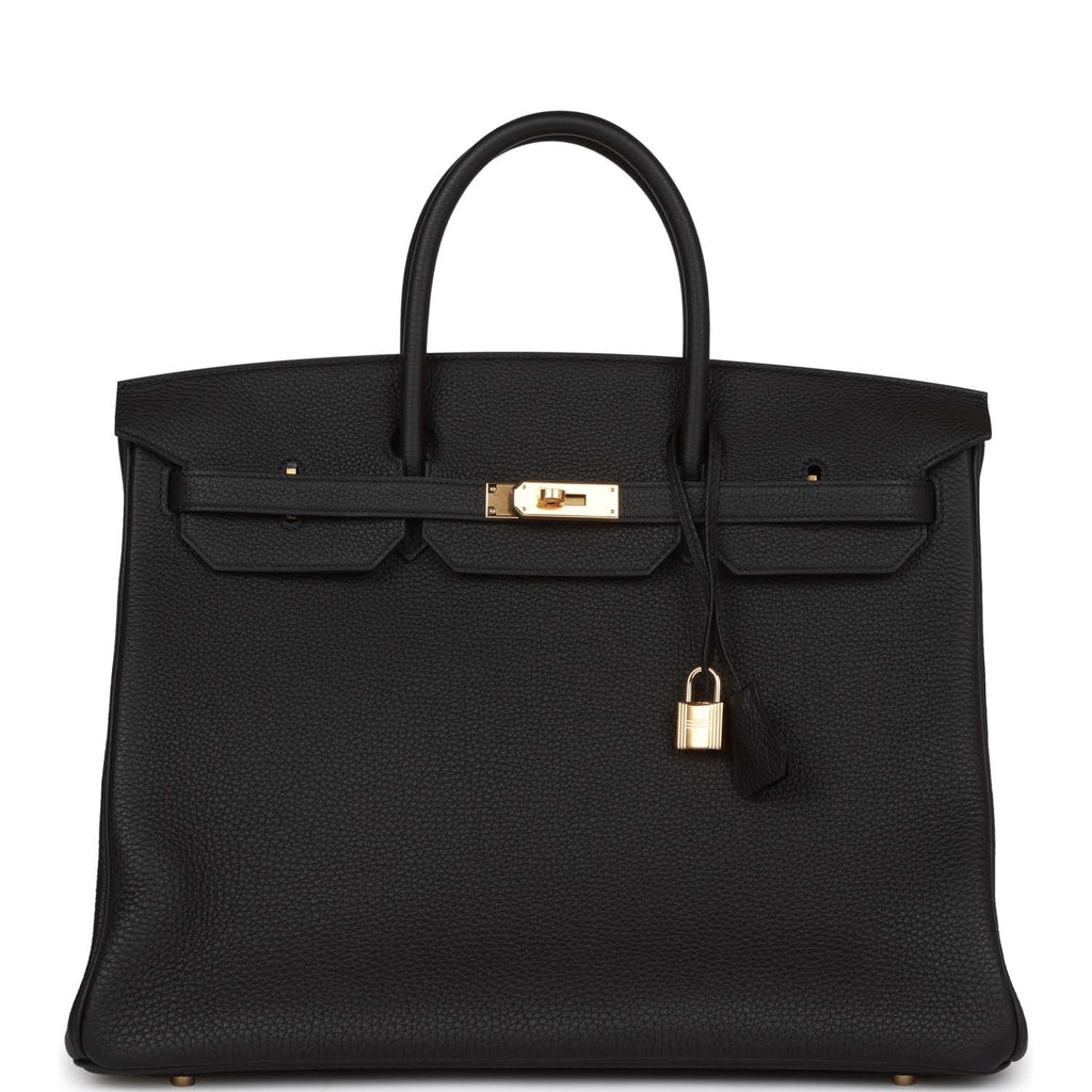 Black Leather Handbag Z68909
