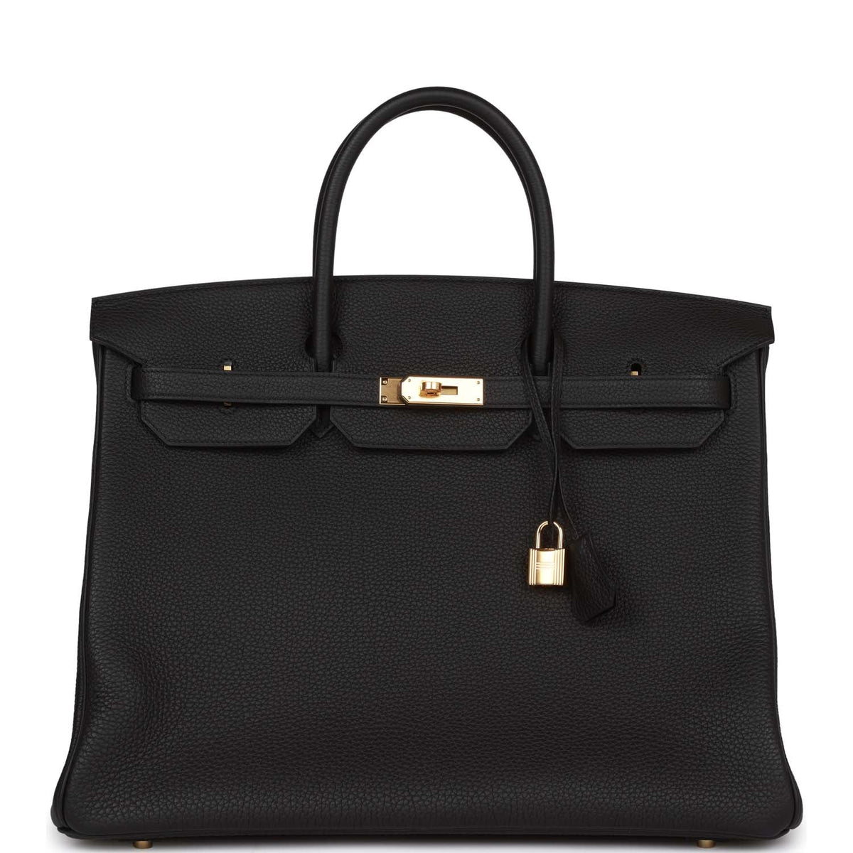 Black Leather Handbag Z68909