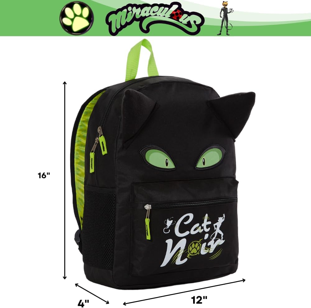 16 inch Black Backpack P4273