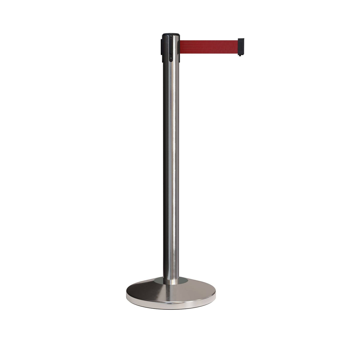 Retractable Belt Stanchion with Stainless Steel Post Y68929