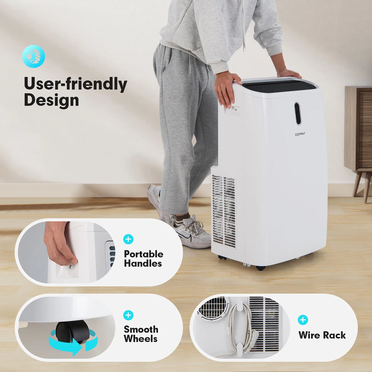 8800 BTU Portable Air Conditioner O94473