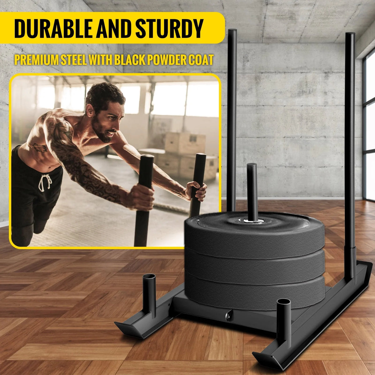 500lbs Capacity Training Sled N4256