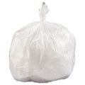 Clear 33gal High-Density Trash Bag, 250 Count W74929