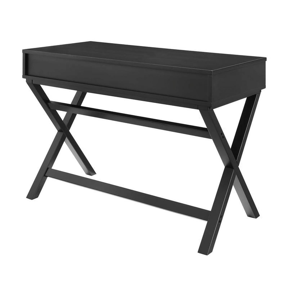 Black 2-Drawer Desk B672724