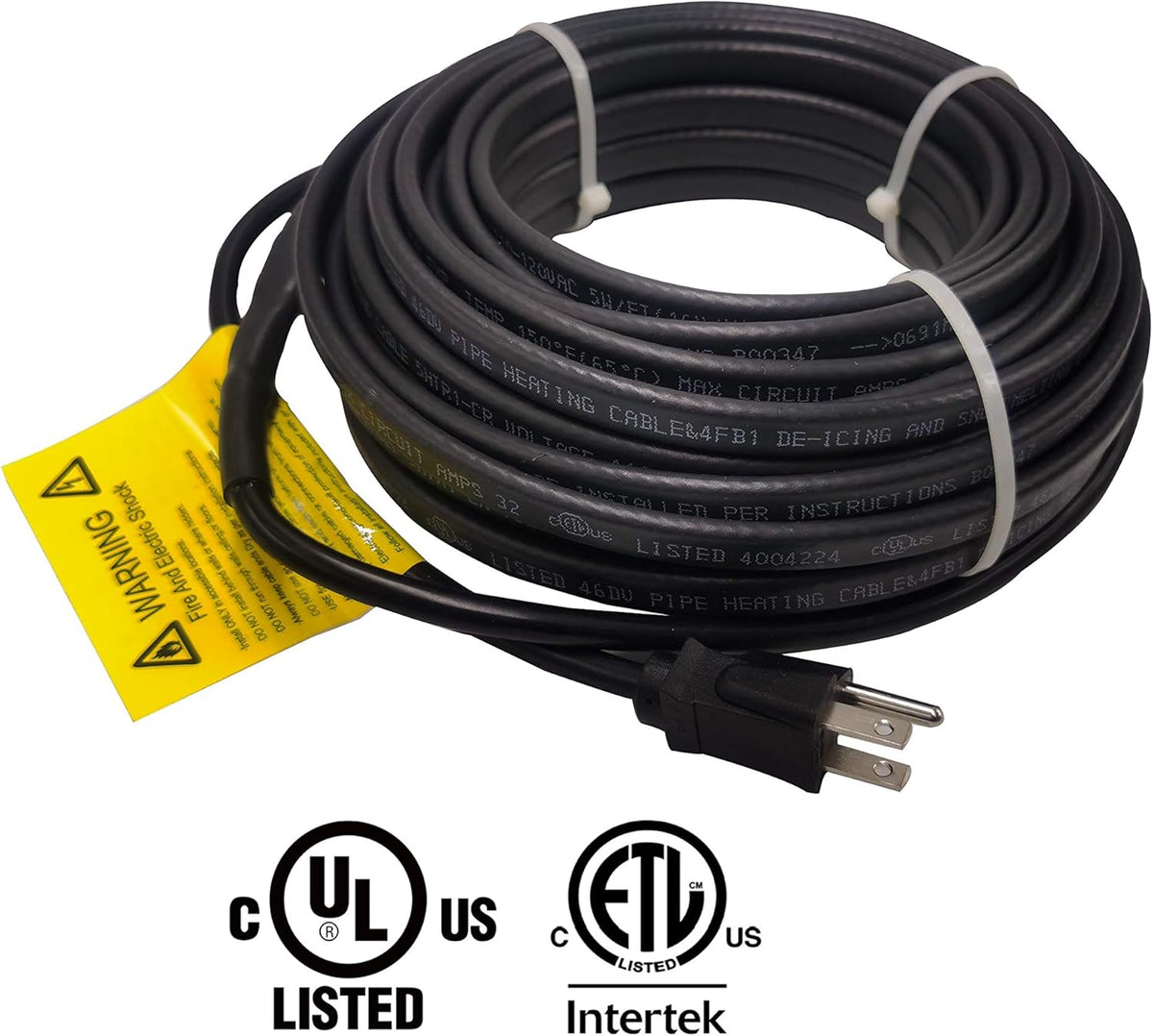 6-feet 120V Self Regulating Heating Cable, Pack of 2 X34839