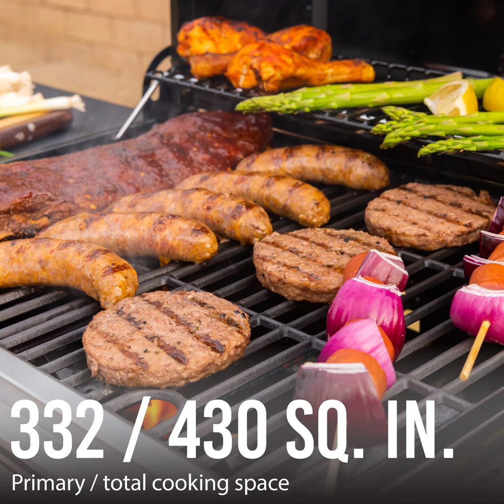 3 Burner Propane Gas Grill in Black P39891