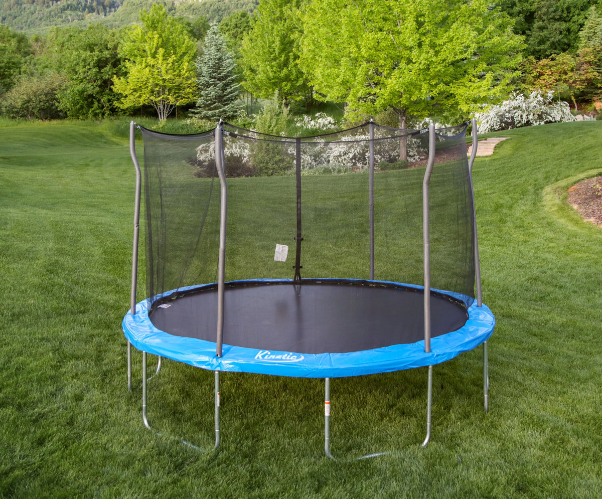 12' Round Trampoline with Safety Enclosure C788878