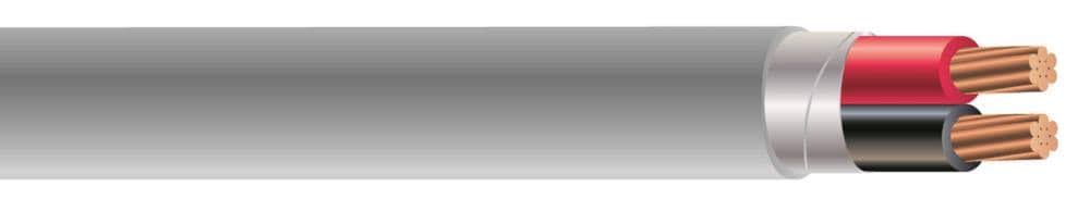500-ft 18/2 Stranded Grey Security Cable E380