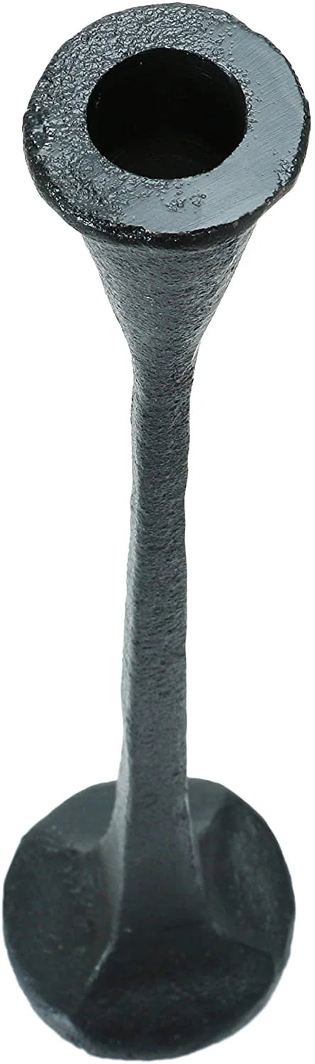 Black Cast Iron Taper Holder V401506