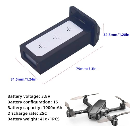 2PCS 3.8V 1900mah Lipo Battery R996873