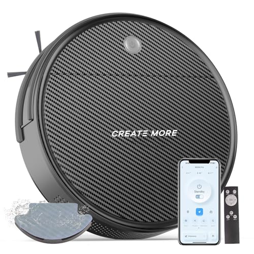 2-In-1 Robot Vacuum and Mop with Gyroscope Navigation K871611
