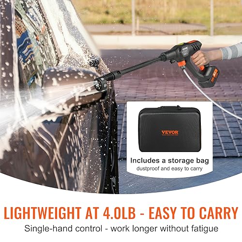 Cordless 580-PSI 1.1 GPM Handheld Pressure Washer D2907