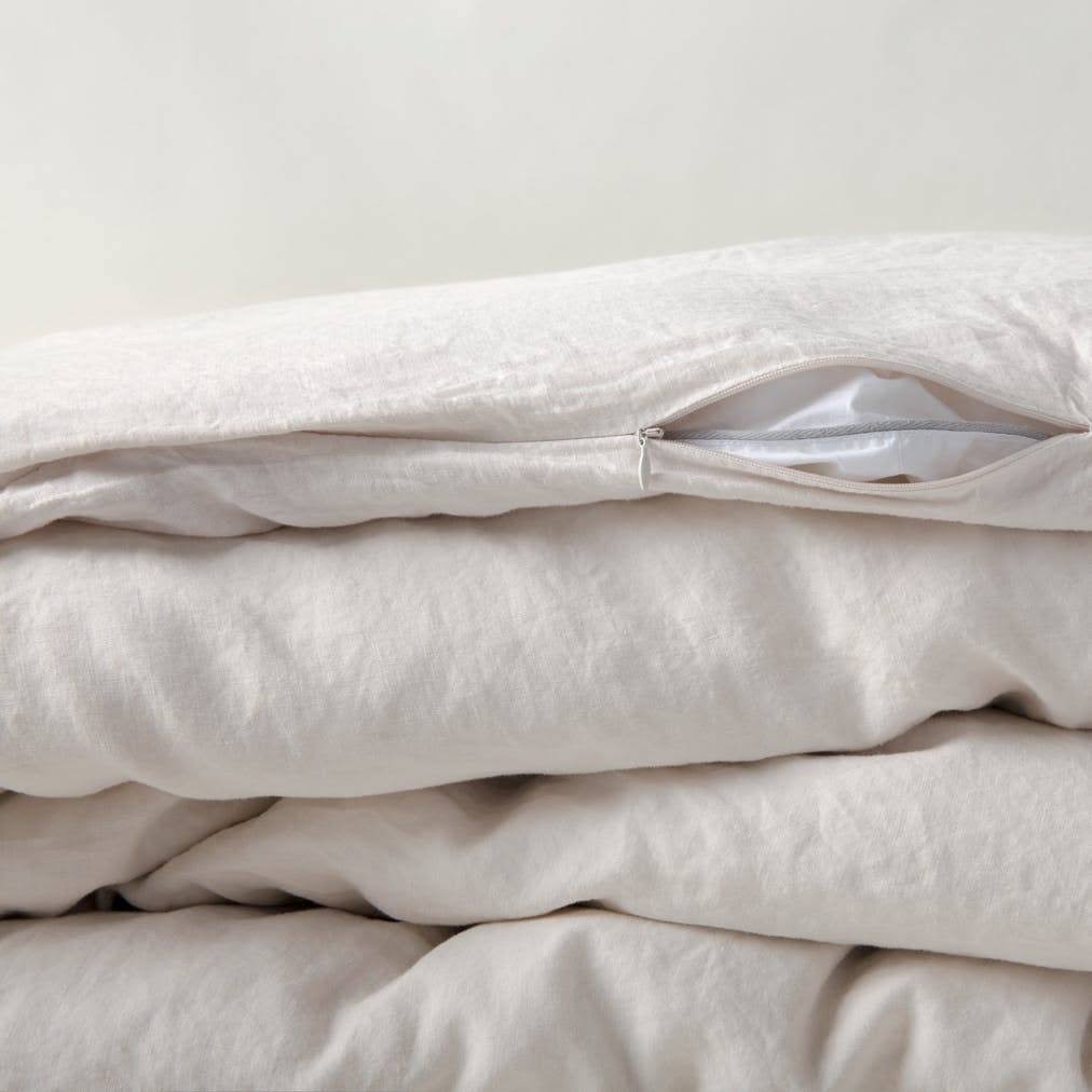 Sand Linen Duvet Cover U238