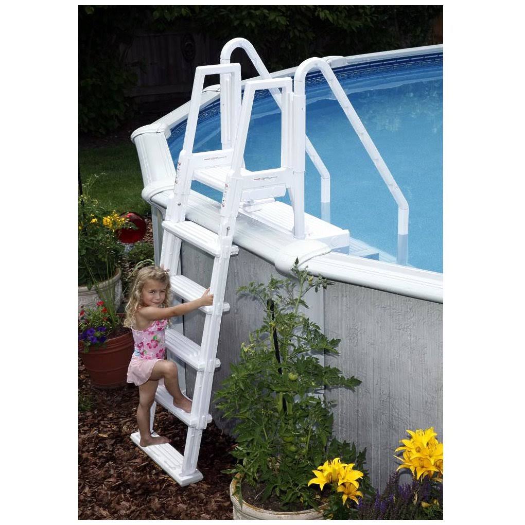 Easy Pool Step with Outside Ladder K86655