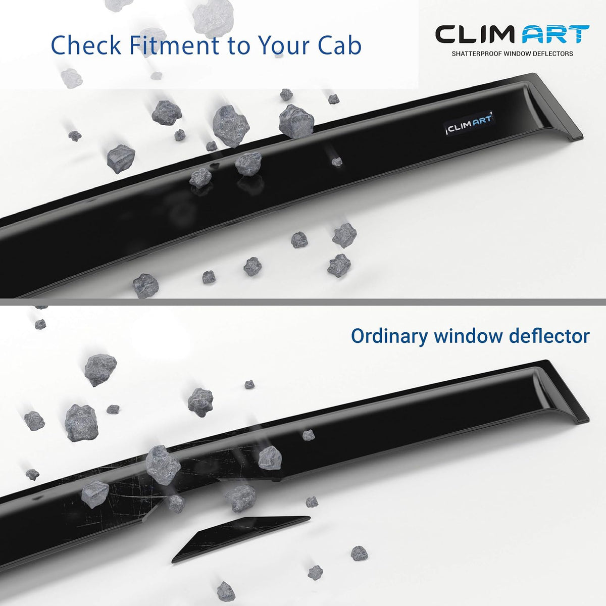 Dark Smoke Tape-on Window Deflectors 4 pcs Z62963