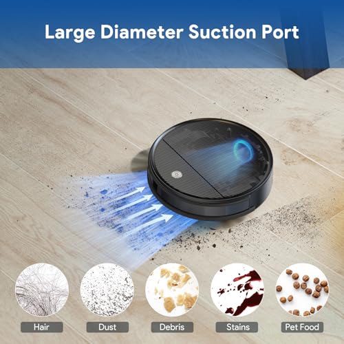 2-In-1 Robot Vacuum and Mop with Gyroscope Navigation K871611