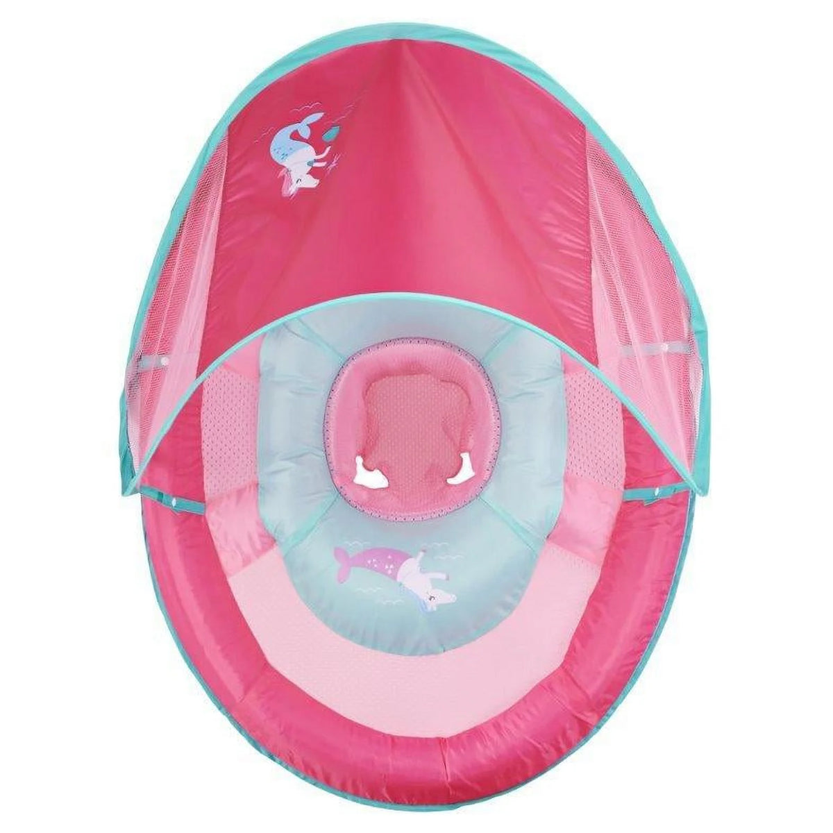 Pink Mermaid Unicorn Baby Spring Float Sun Canopy A45444