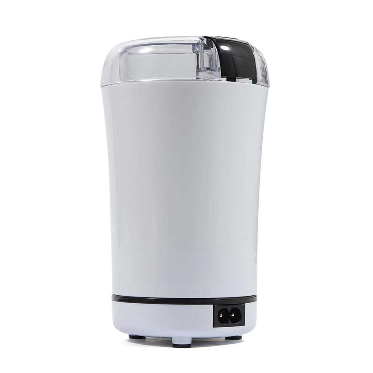 White Electric Coffee Grinder with Stainless Steel Bowl D522