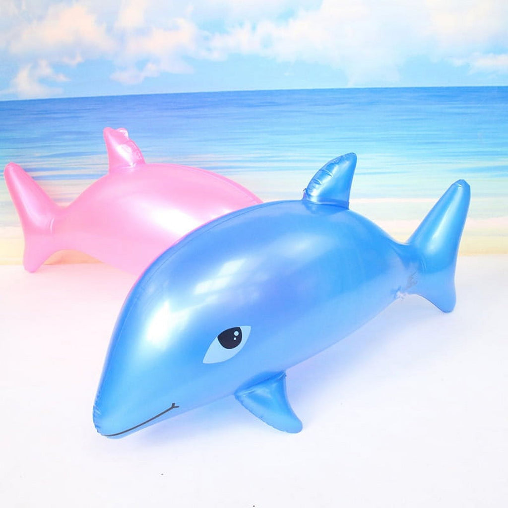 Inflatable Dolphin Beach Swimming Ring Pool Float Water Toy E22828