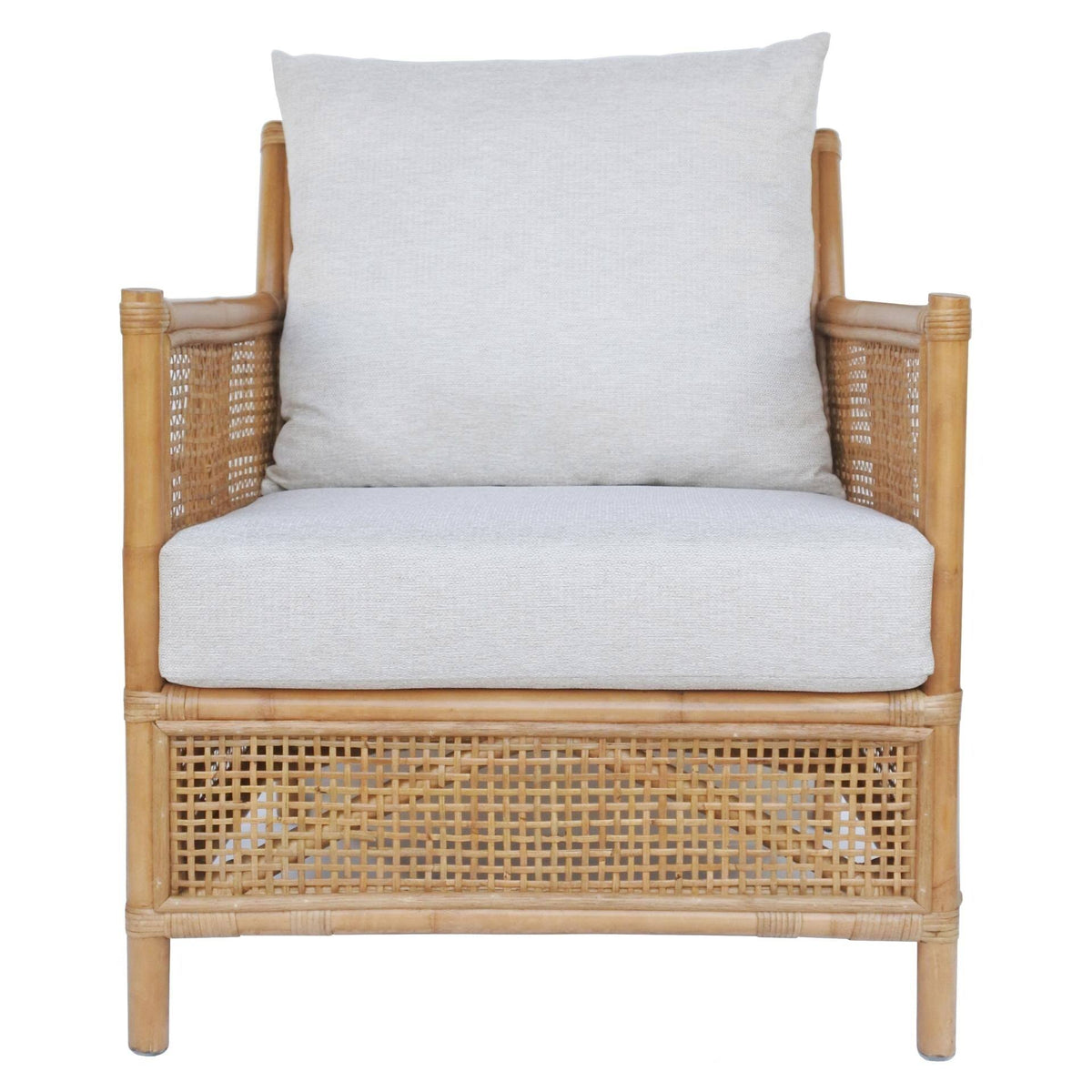 Rattan Accent Arm Chair Q238