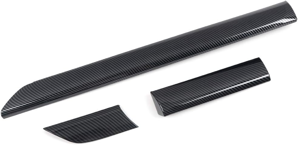 Toyota Tundra 2014-2021 Center Console Trim ABS Carbon Fiber Grain 3pcs T64086