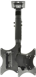 Ceiling TV Mount for 2 Screens 23 inch-42 inch, Tilting, Height Adjustable O79666